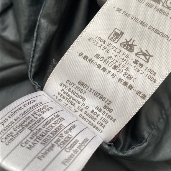 Patagonia 1/2 Zip Pullover Nano. Gray. Men’s L. - Picture 9 of 12